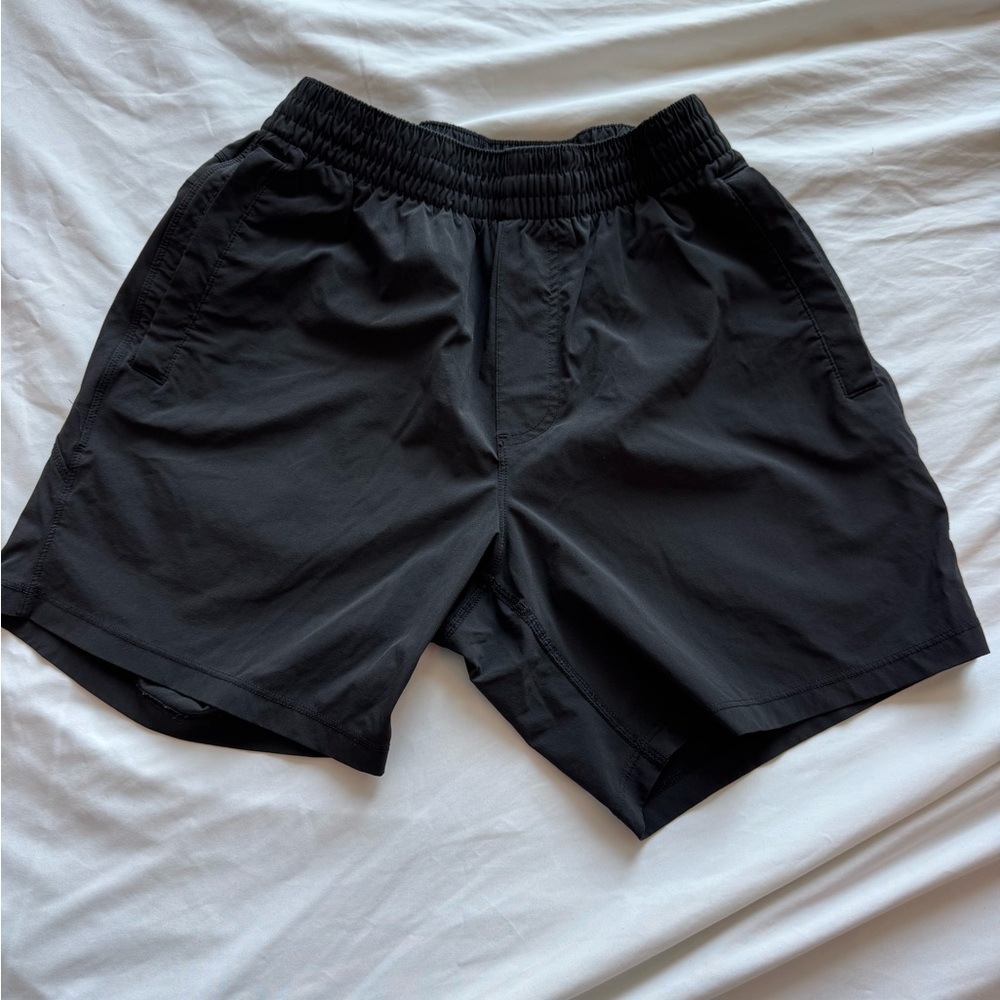 Men's Black Athletic Shorts